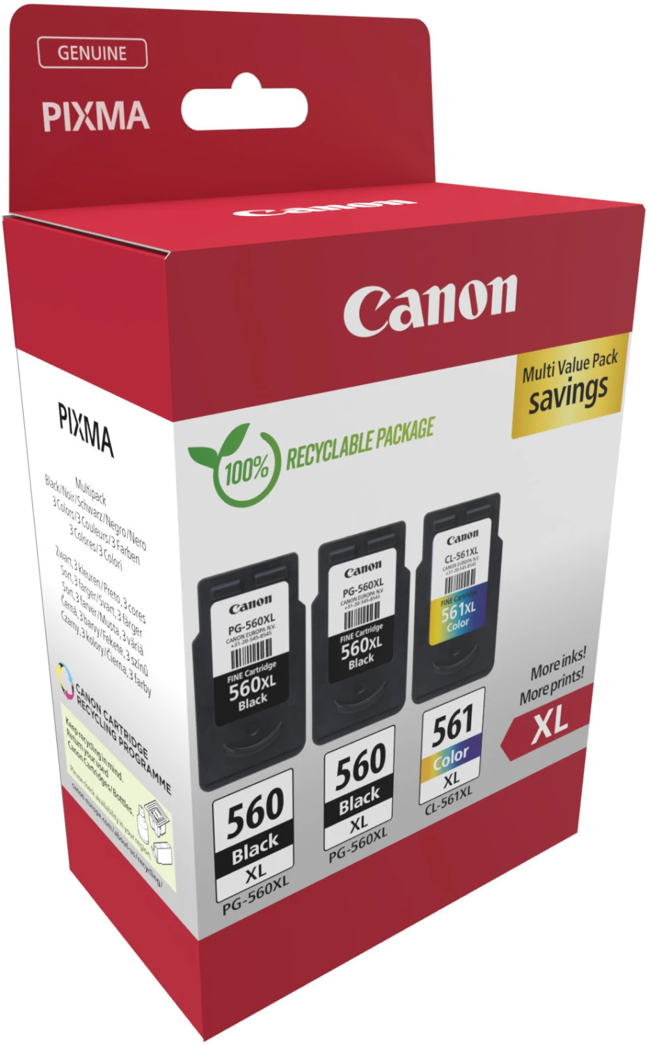 CANON 3712C009 Multipack encre XL BKCMY