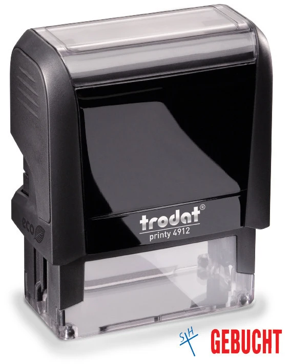 TRODAT Stempel Gebucht