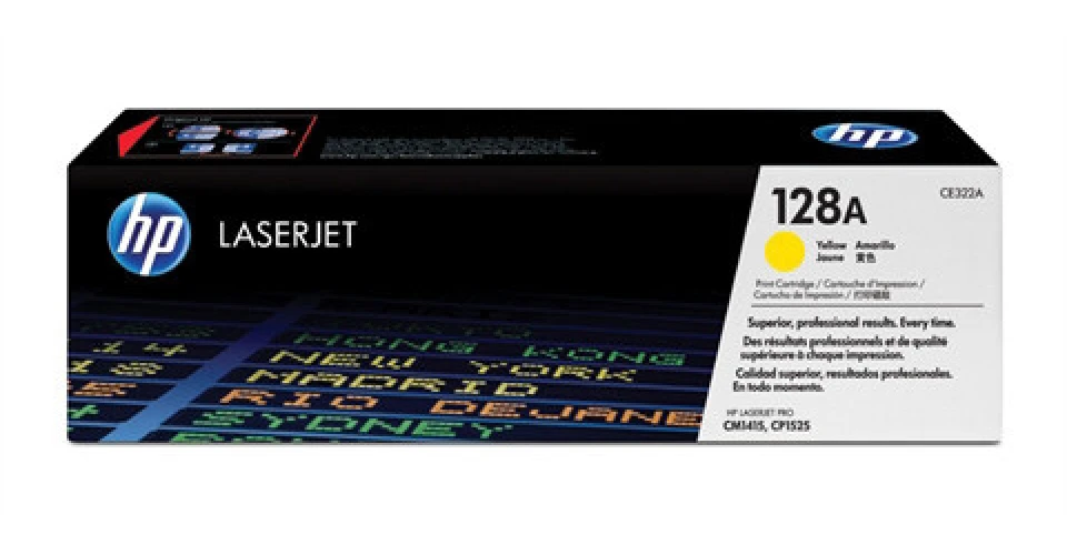 HP 128A Toner gelb