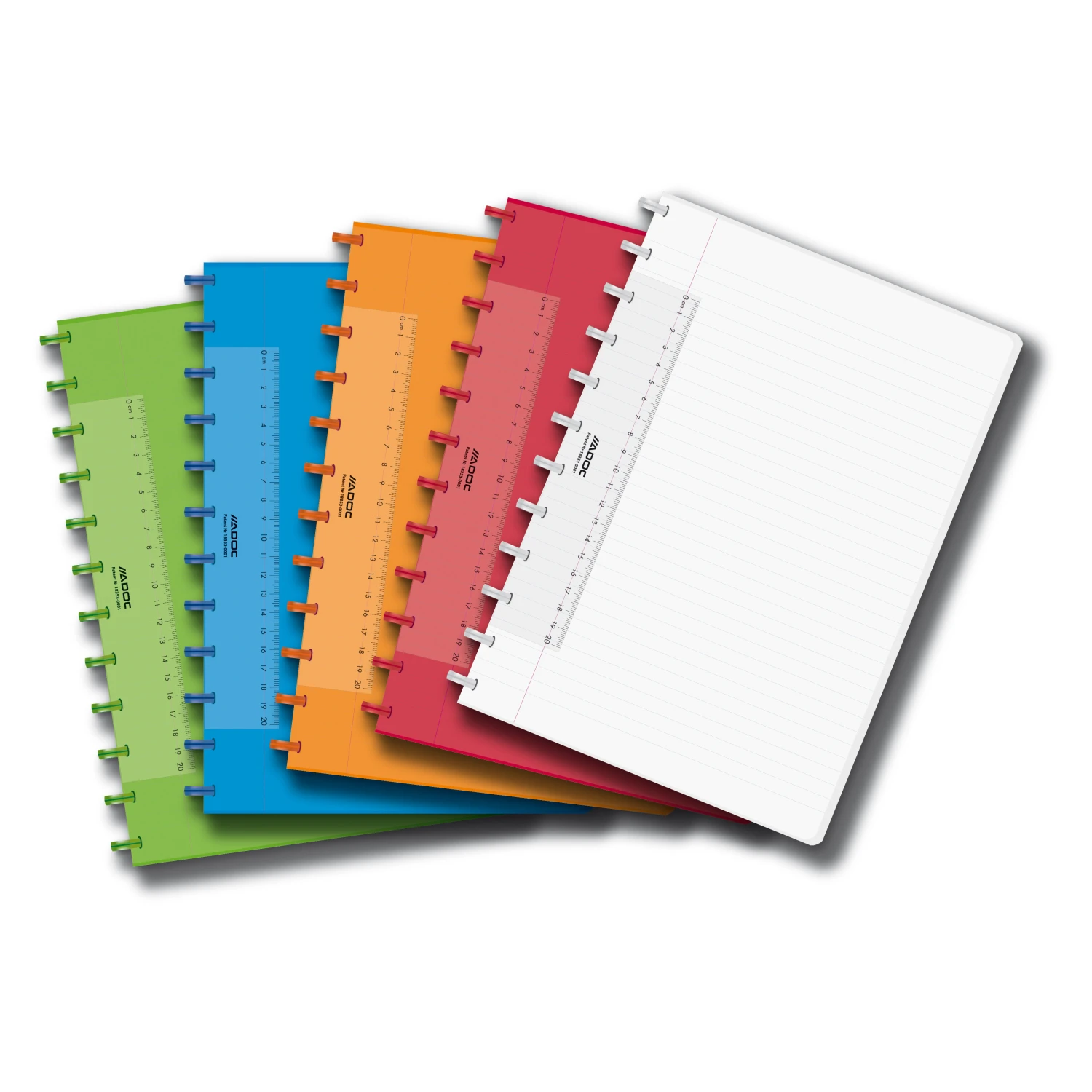 ADOC Cahier A4 ligné assortis