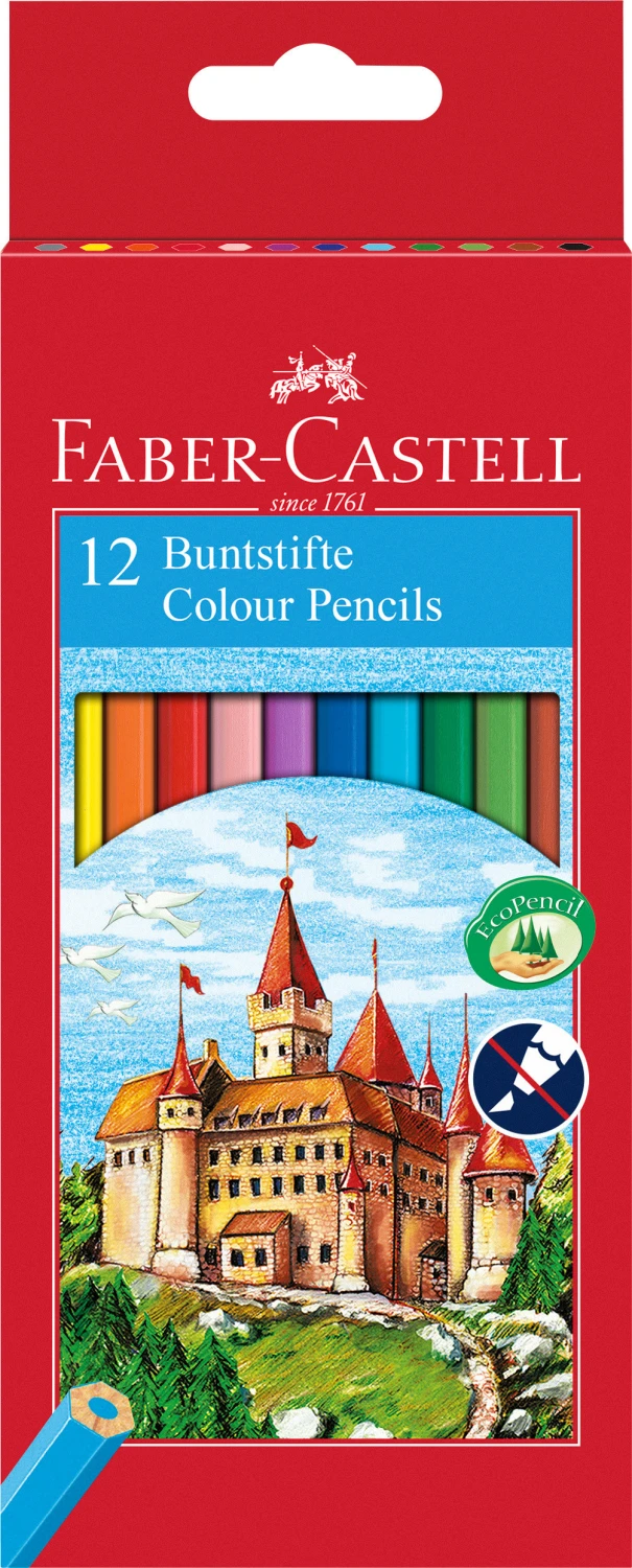 FABER-CASTELL Crayon de couleur Classic 12 pcs.