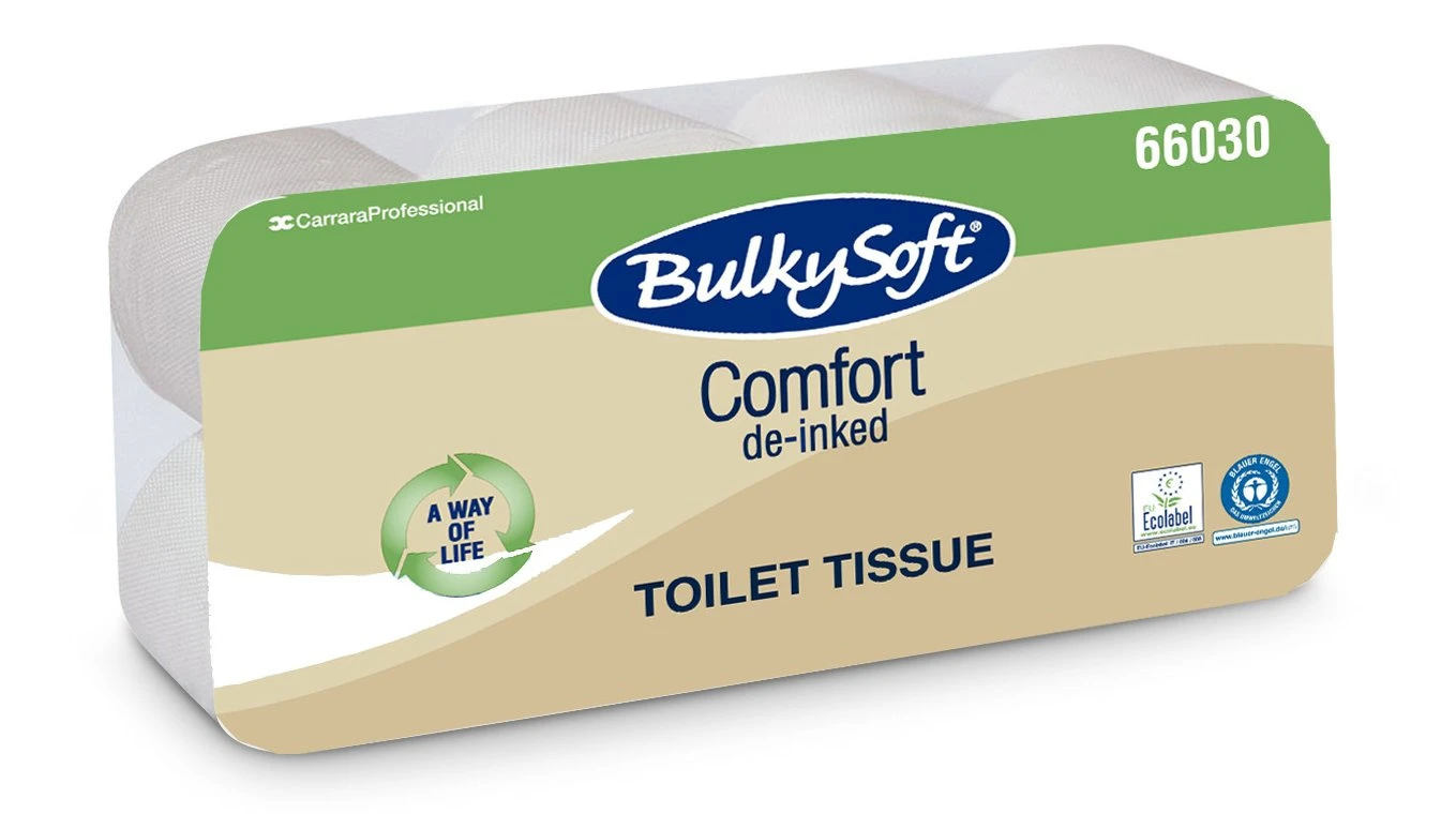 BULKYSOFT Papier toilette Comfort 2 couches, 96 roleaux