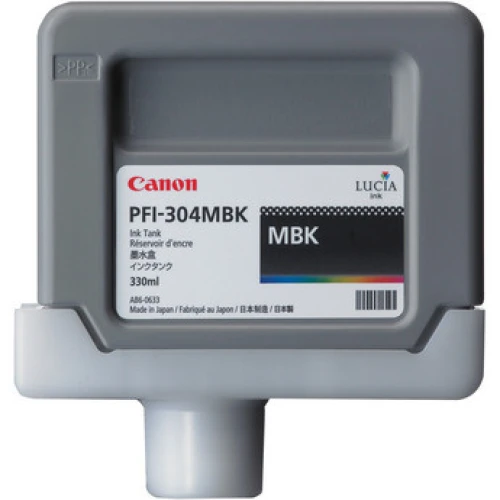 Cartouche d'encre Canon noir mat (6656B001, PFI-306MBK)