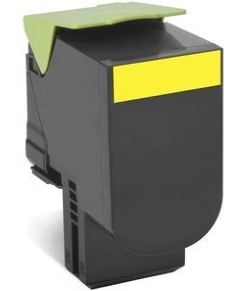 Lexmark Toner Return jaune haute-capacité plus + (80C2XY0, 802XY)