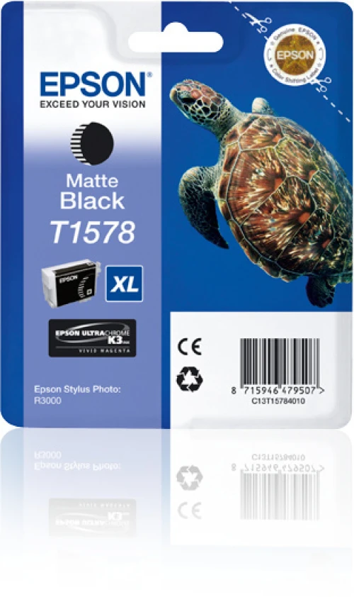 EPSON T1578 Cartouche d'encre noir mat