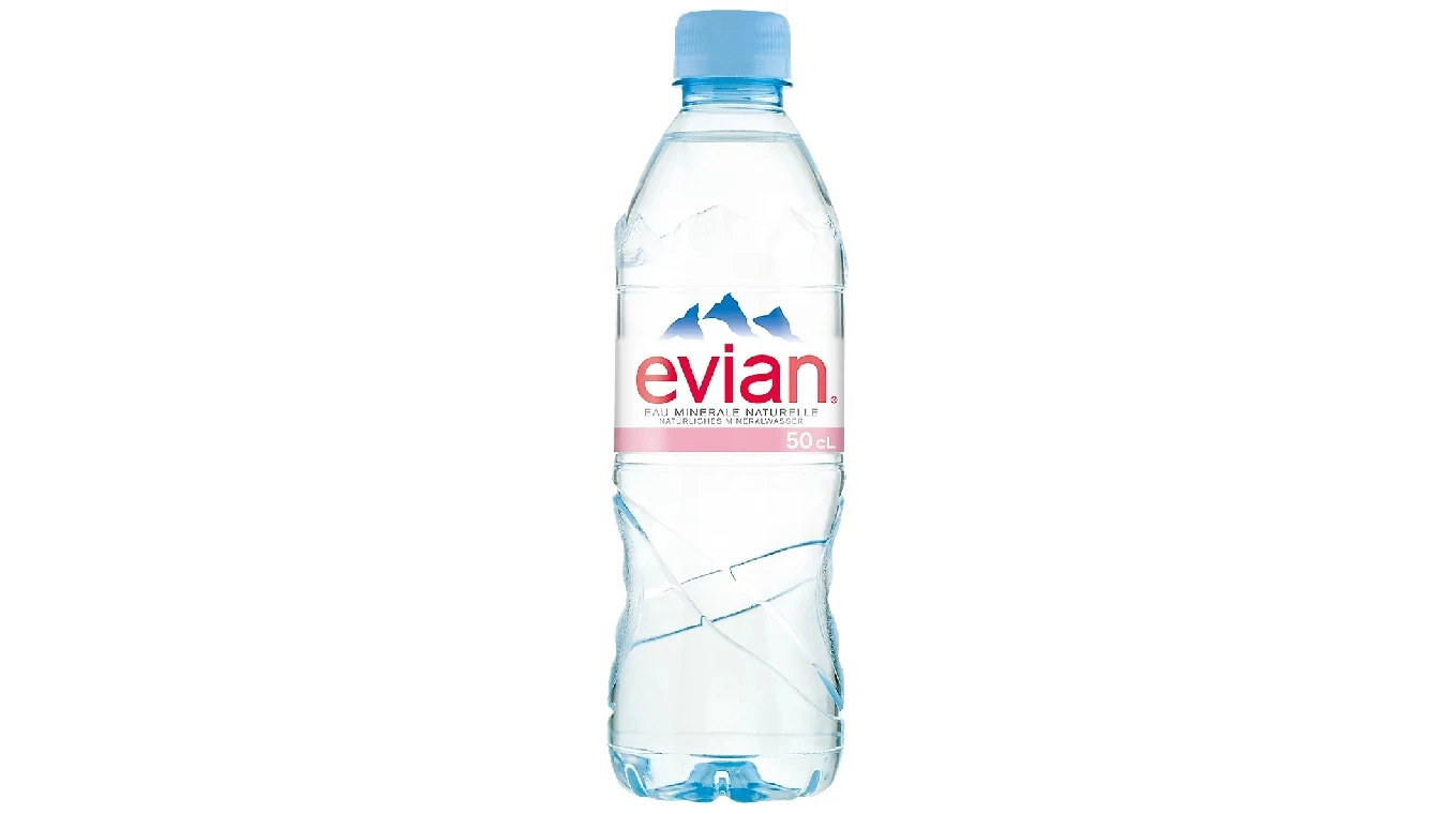 EVIAN Mineralwasser ohne Kohlensäure 24 x 500 ml