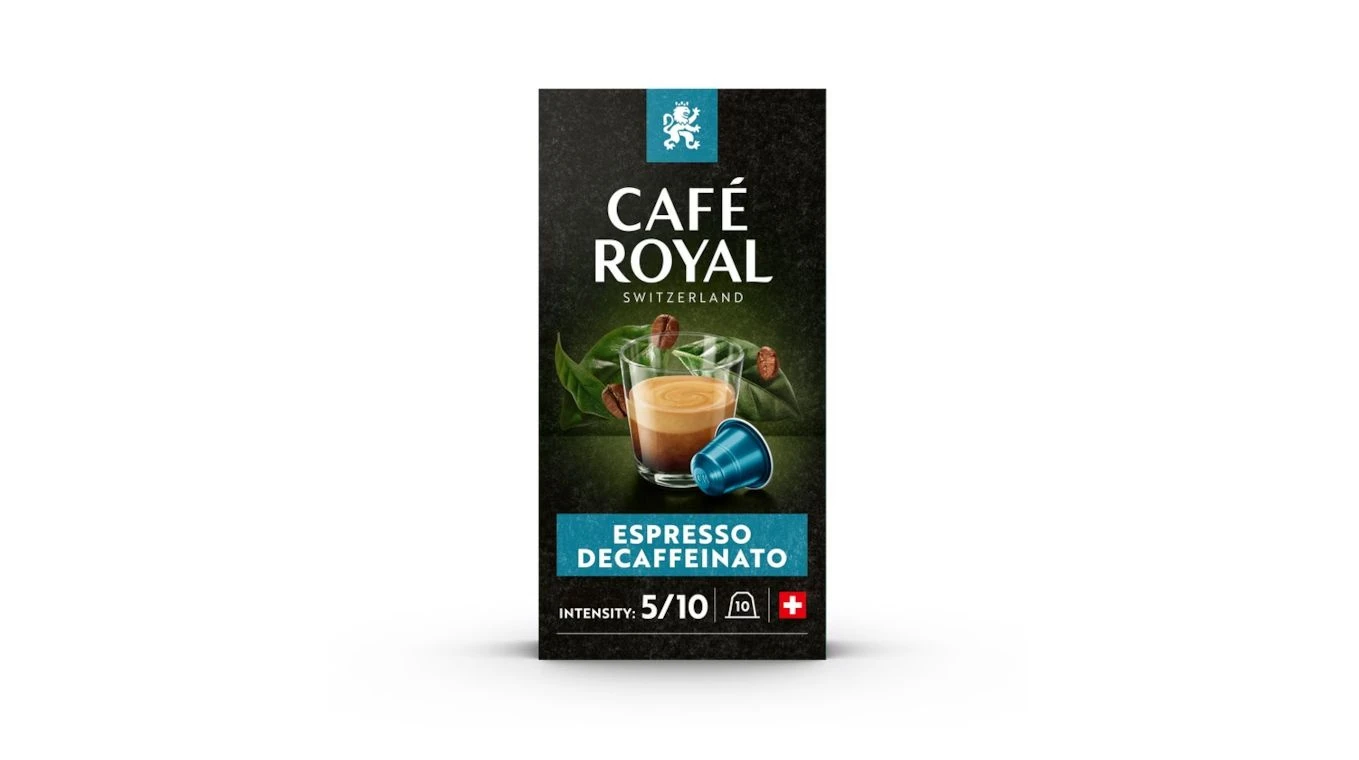 CAFÉ ROYAL Capsules de café Espresso Decaffeinato 10 pcs.