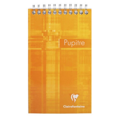 CLAIREFONTAINE Carnet spirale 103x170mm, ligné