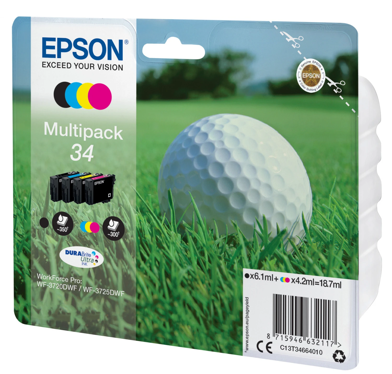 EPSON T346640 Multipack Tinte CMYBK
