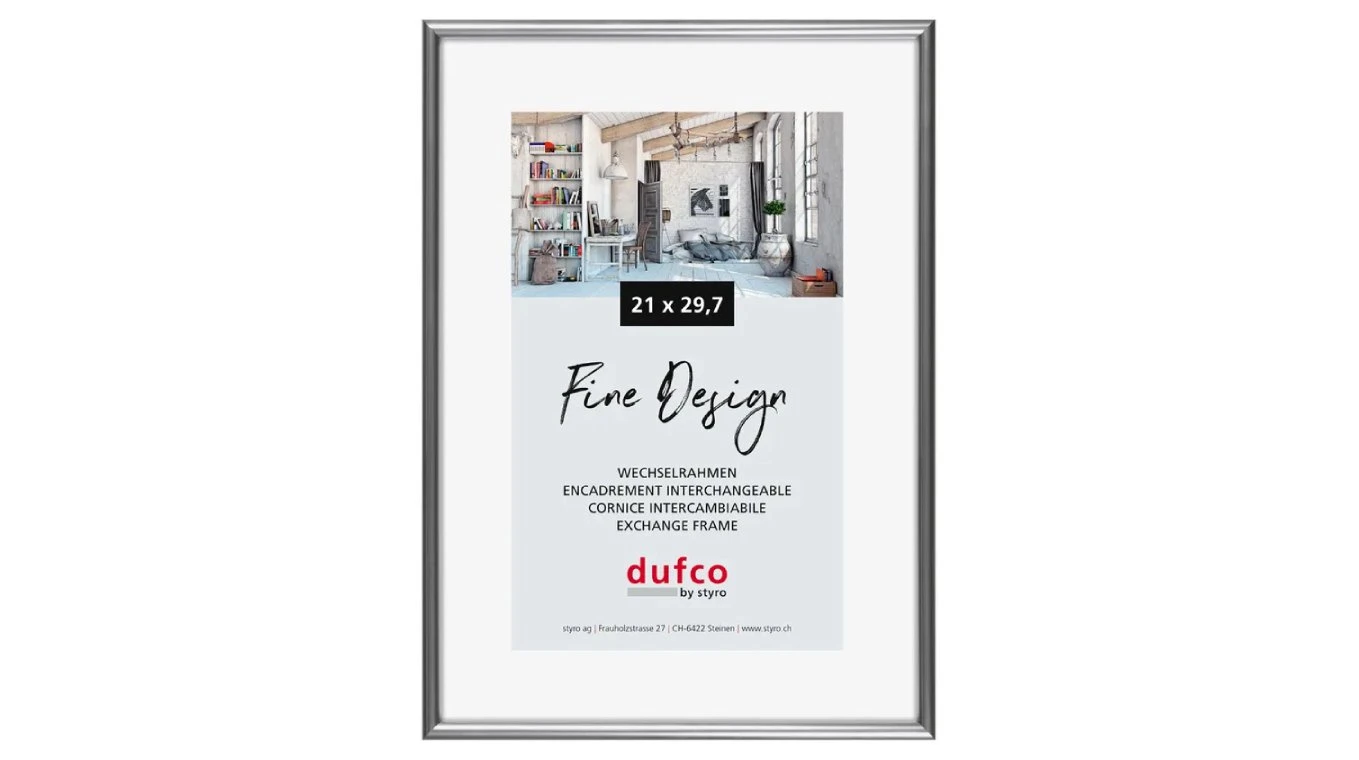 DUFCO Cadre photo PP "Fine Design" 21 x 29.7 cm