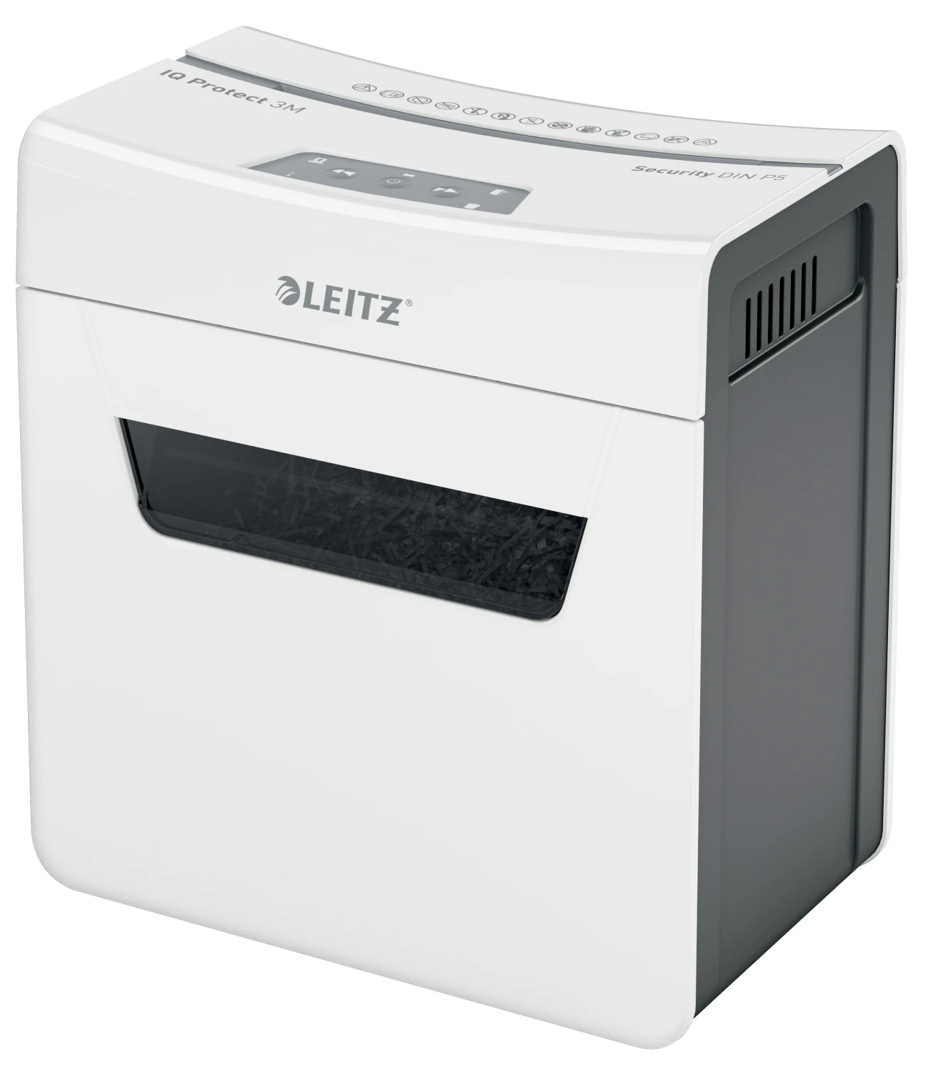 LEITZ Destructeur documents IQ Protect 3M, P-5, 10lt