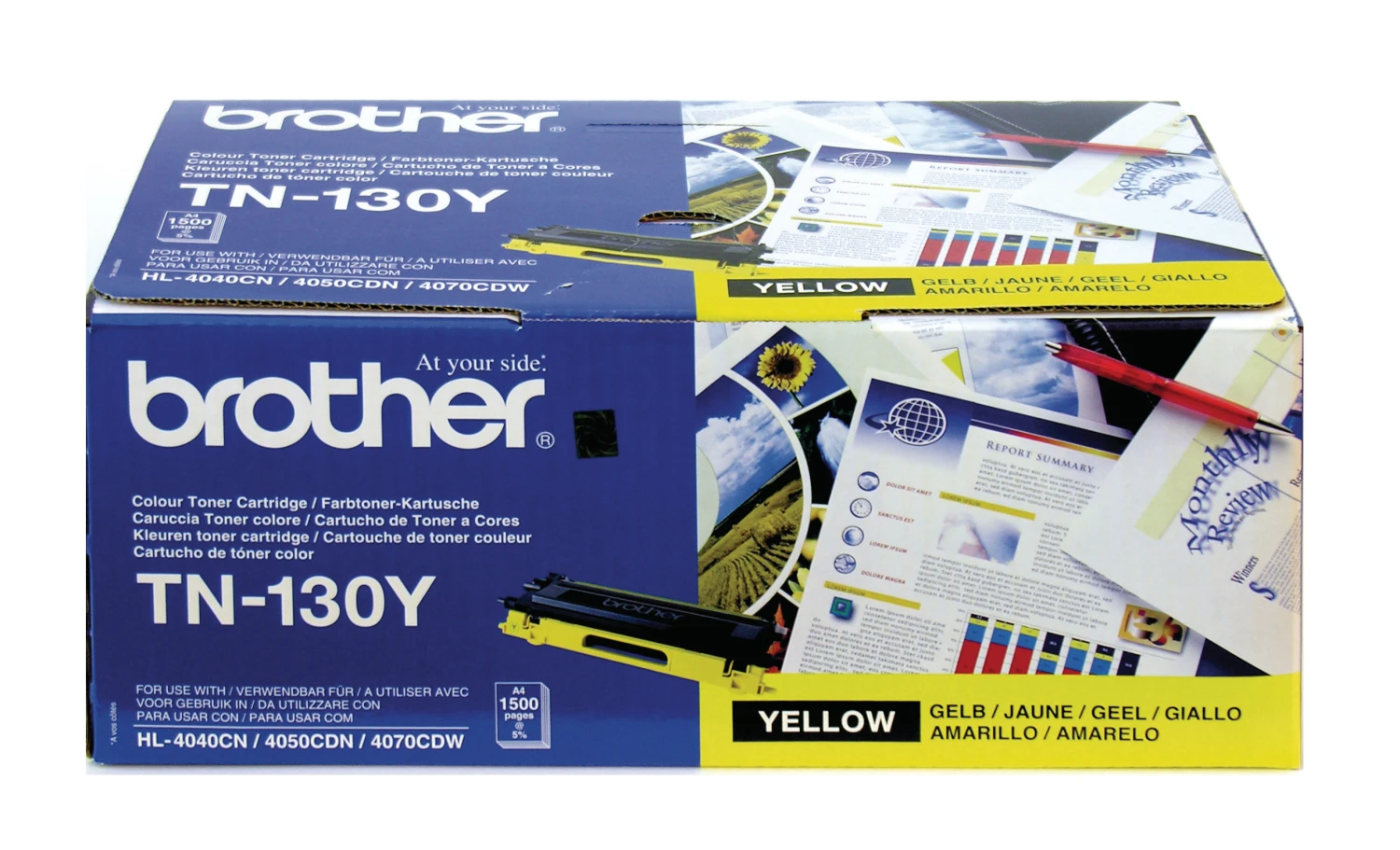 Toner Brother jaune (TN-130Y)