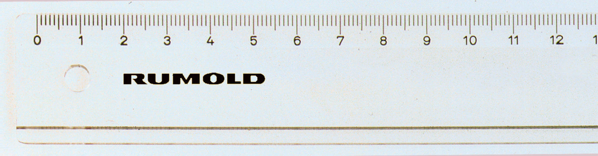 RUMOLD Règle plate de technicien 30 cm