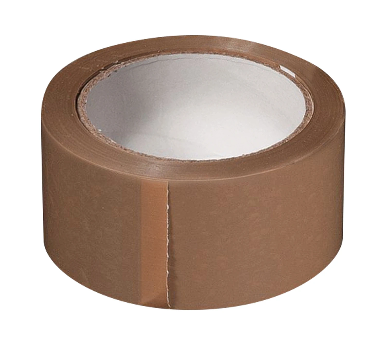 Verpackungsklebebänder PVC, 55 my, braun, 50 mm x 66 m, Pack à 6 Rollen, Karton à 6 Pack