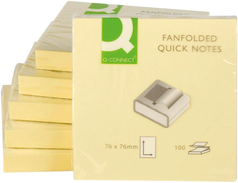 Q-CONNECT Z-Haftnotizen KF02161 Fanfolded  100 Blatt