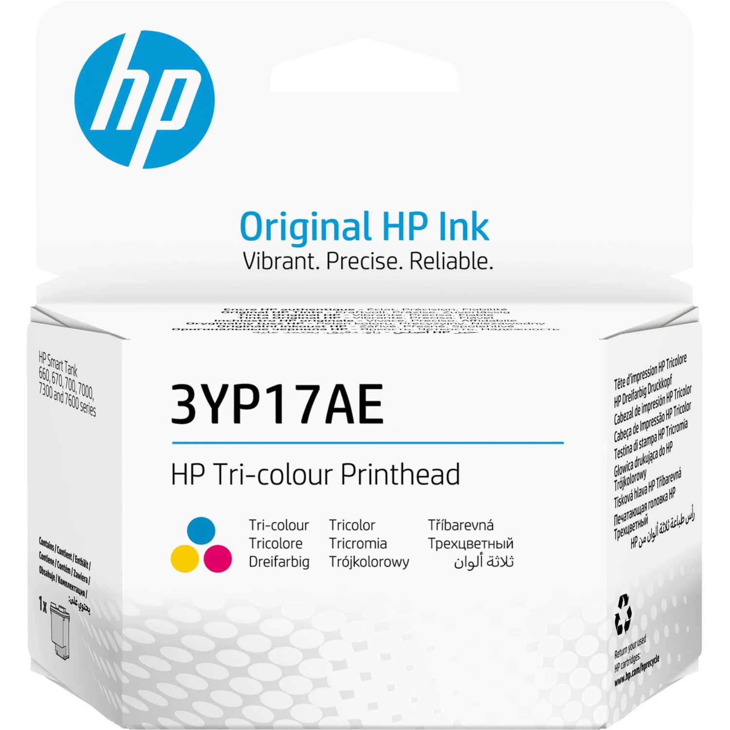 HP 3YP17AE Tête d'impression tricolore