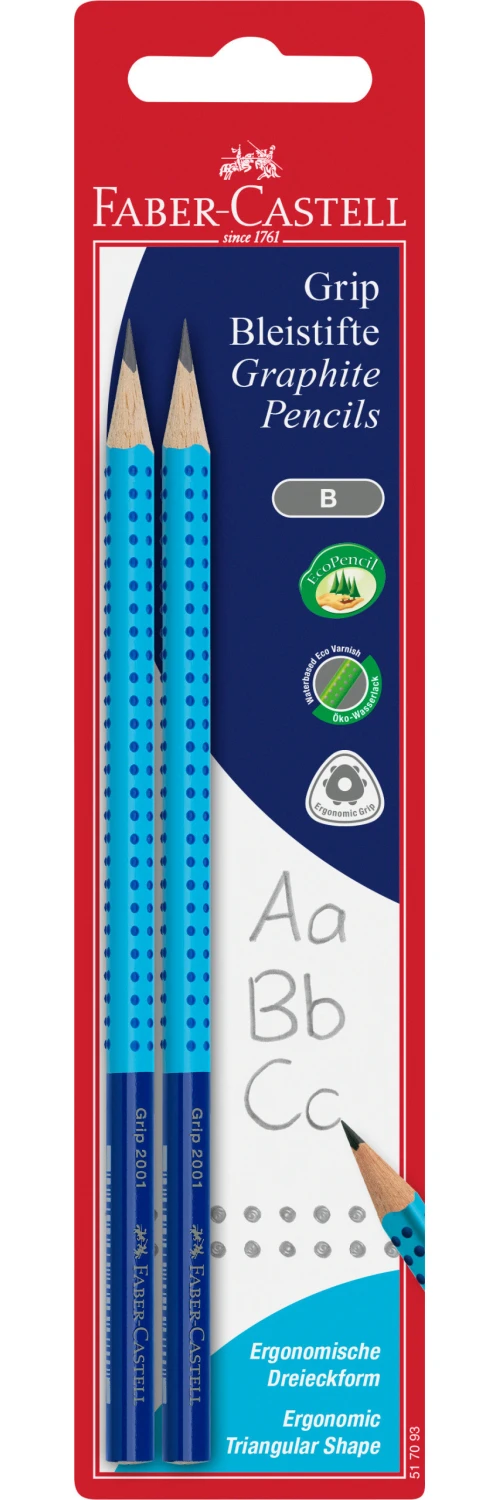 FABER-CASTELL Bleistift Grip B