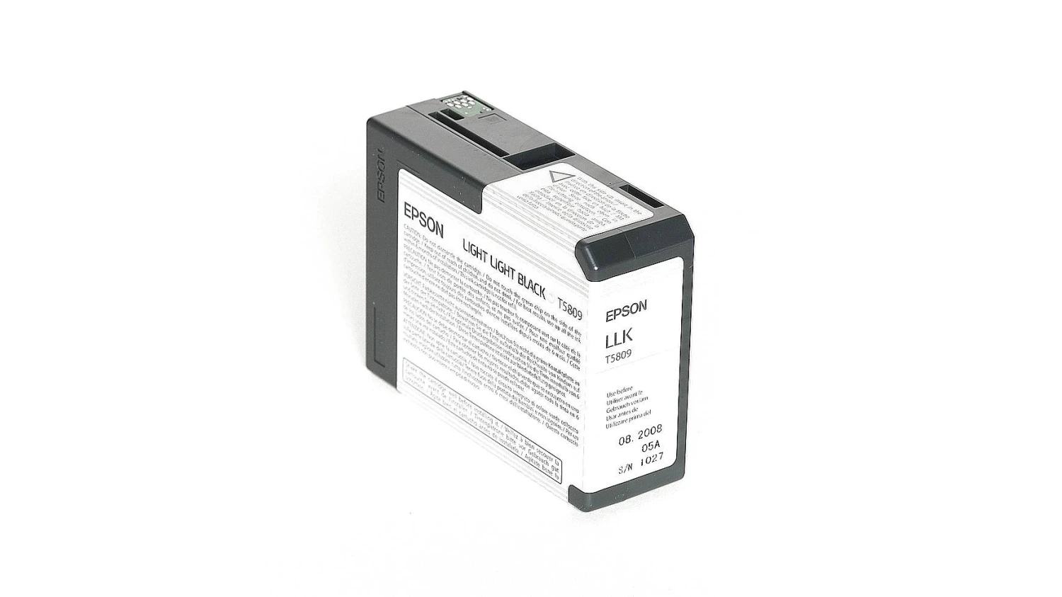 EPSON T5809 Tintenpatrone hell-hellschwarz