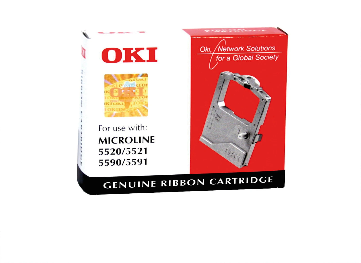 OKI 01126301 Farbband Nylon schwarz