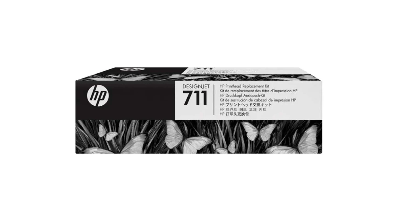 HP 711 Tintendruckkopf gelb cyan magenta schwarz