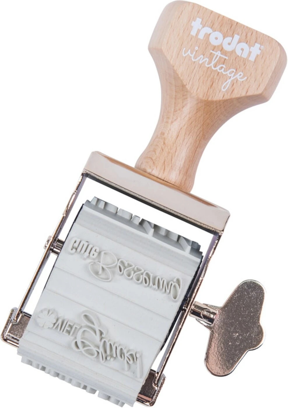TRODAT Vintage Stempel "Selbstgemachtes"