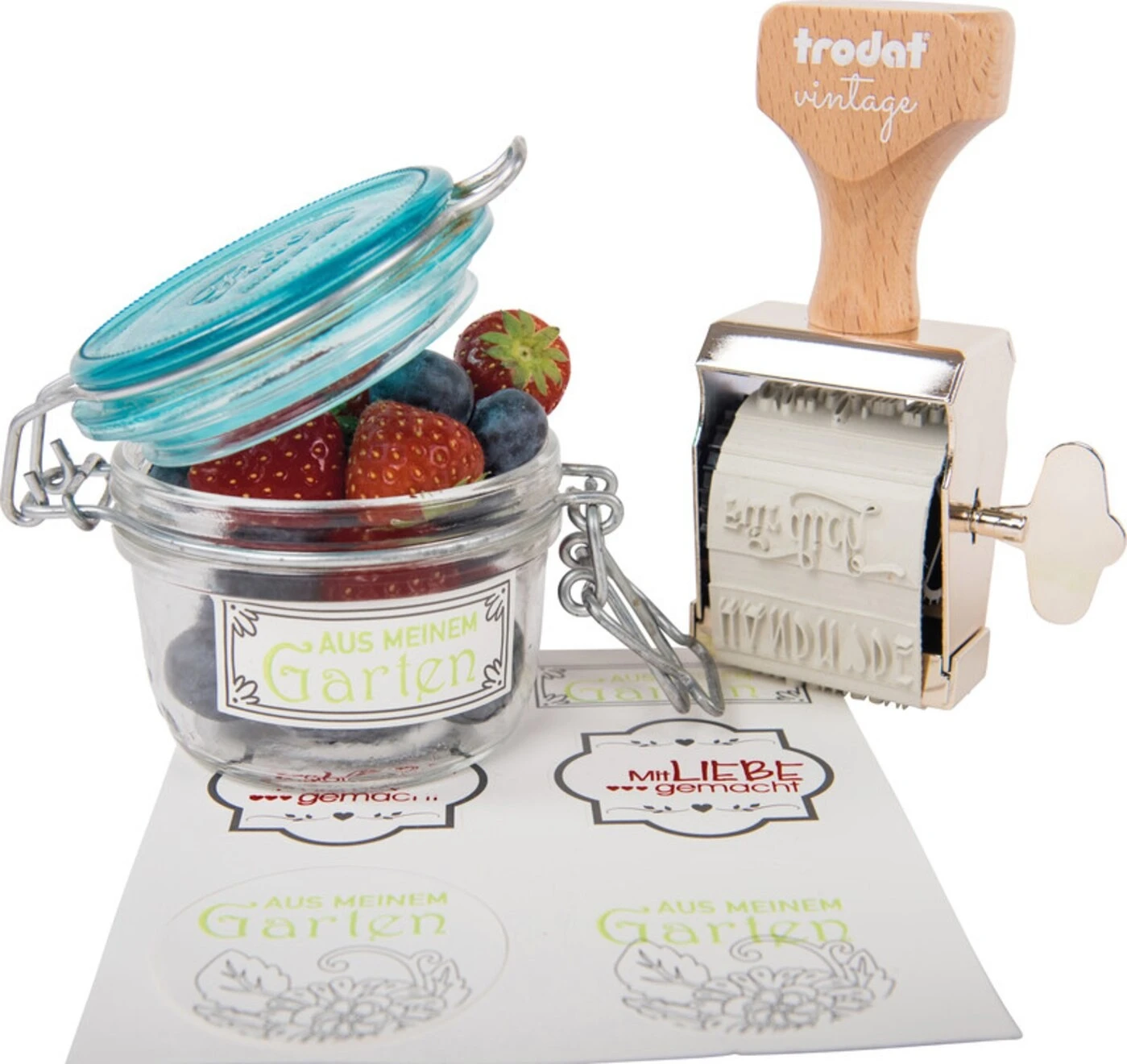 TRODAT Vintage Stempel "Selbstgemachtes"