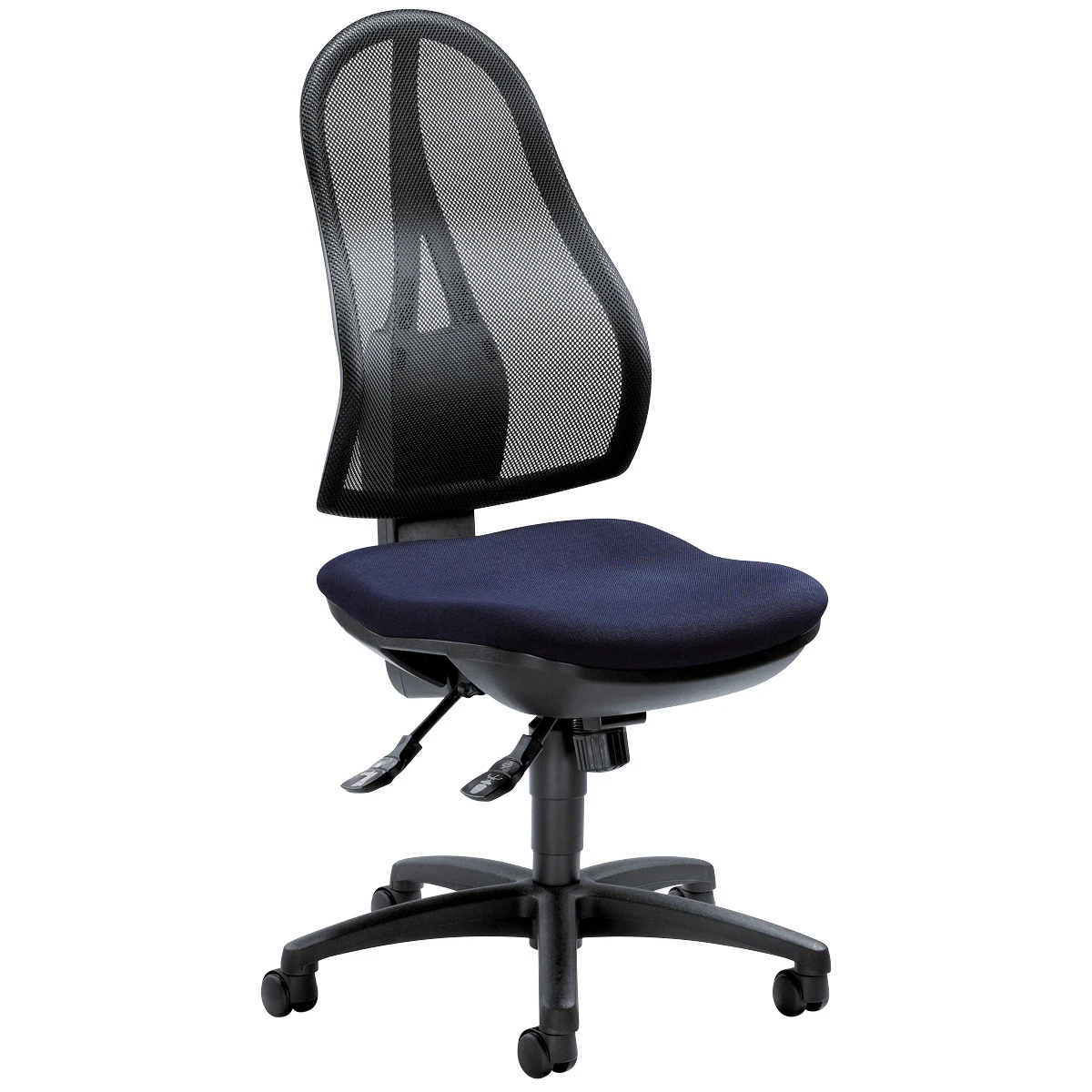 Bürodrehstuhl Comfort NET ohne Armlehnen