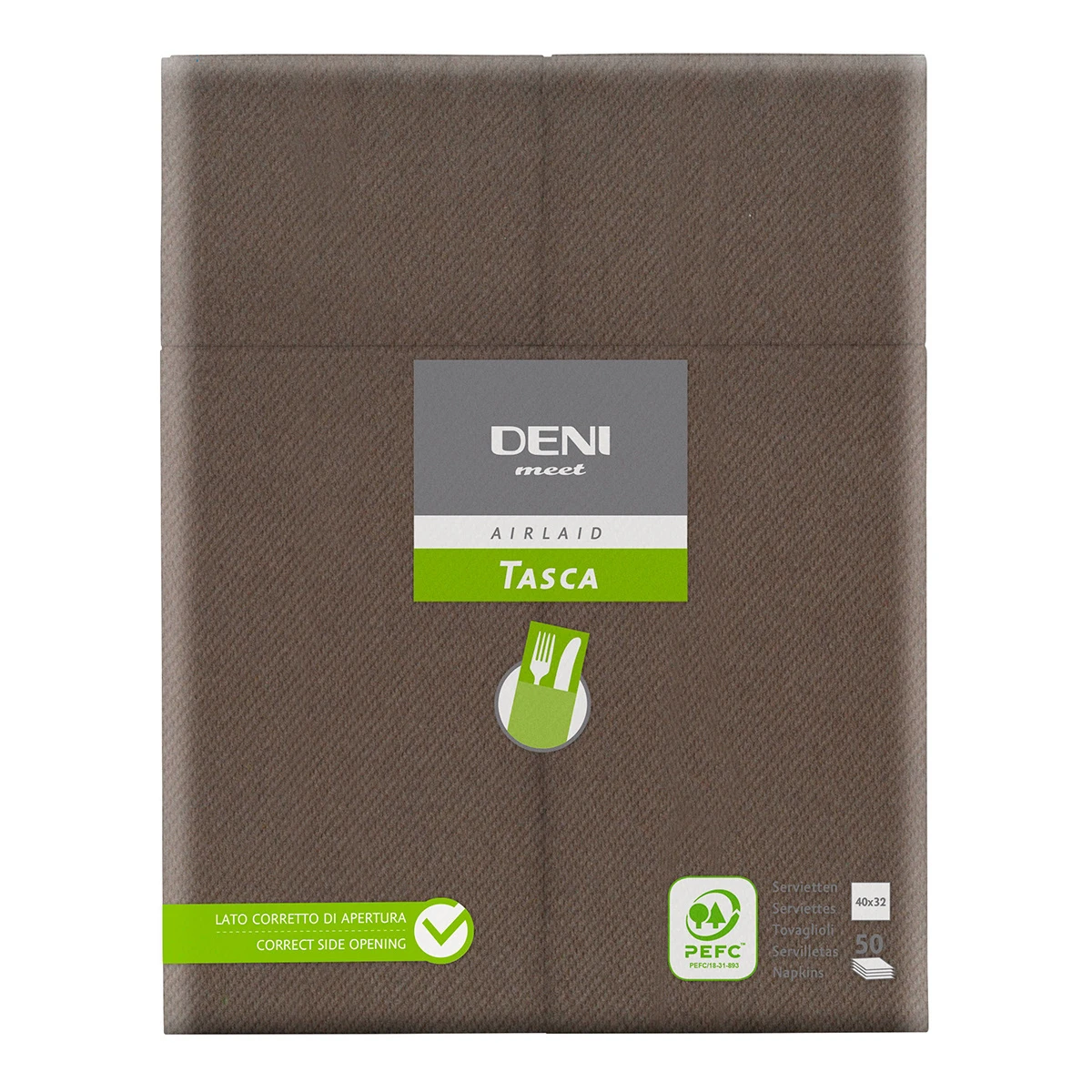 DENI meet Besteck-Servietten 50 Stück