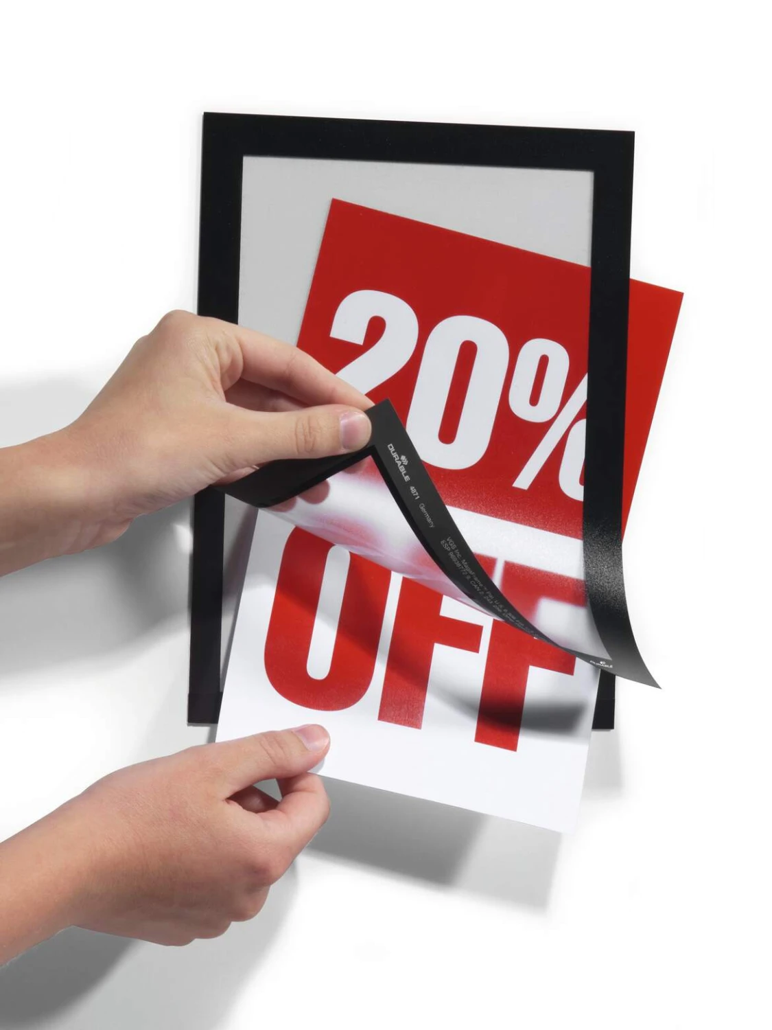 Durable Cadre d'information DURAFRAME® A5