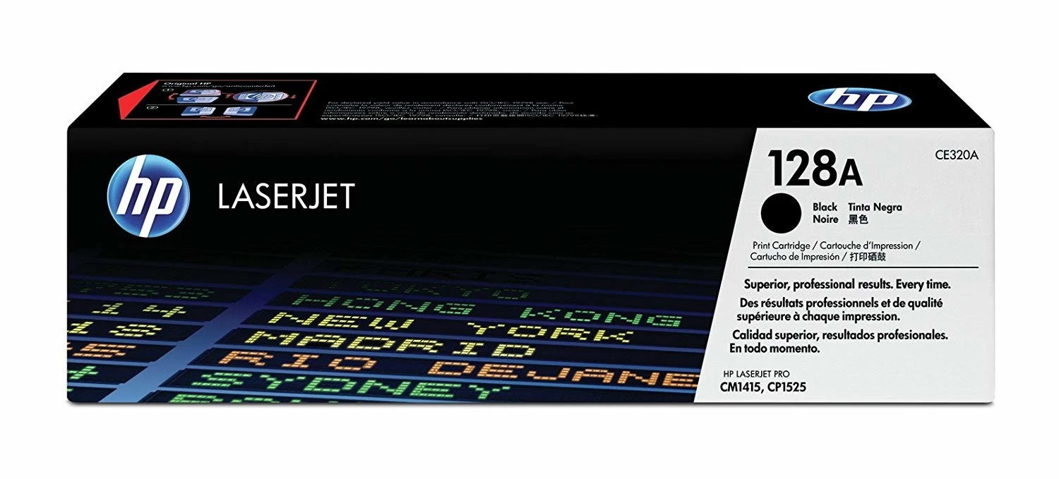 HP 128A Toner schwarz