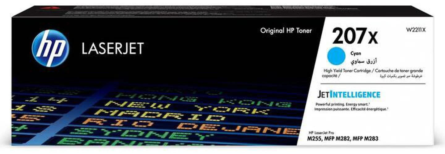 HP 207X Cartouche toner cyan
