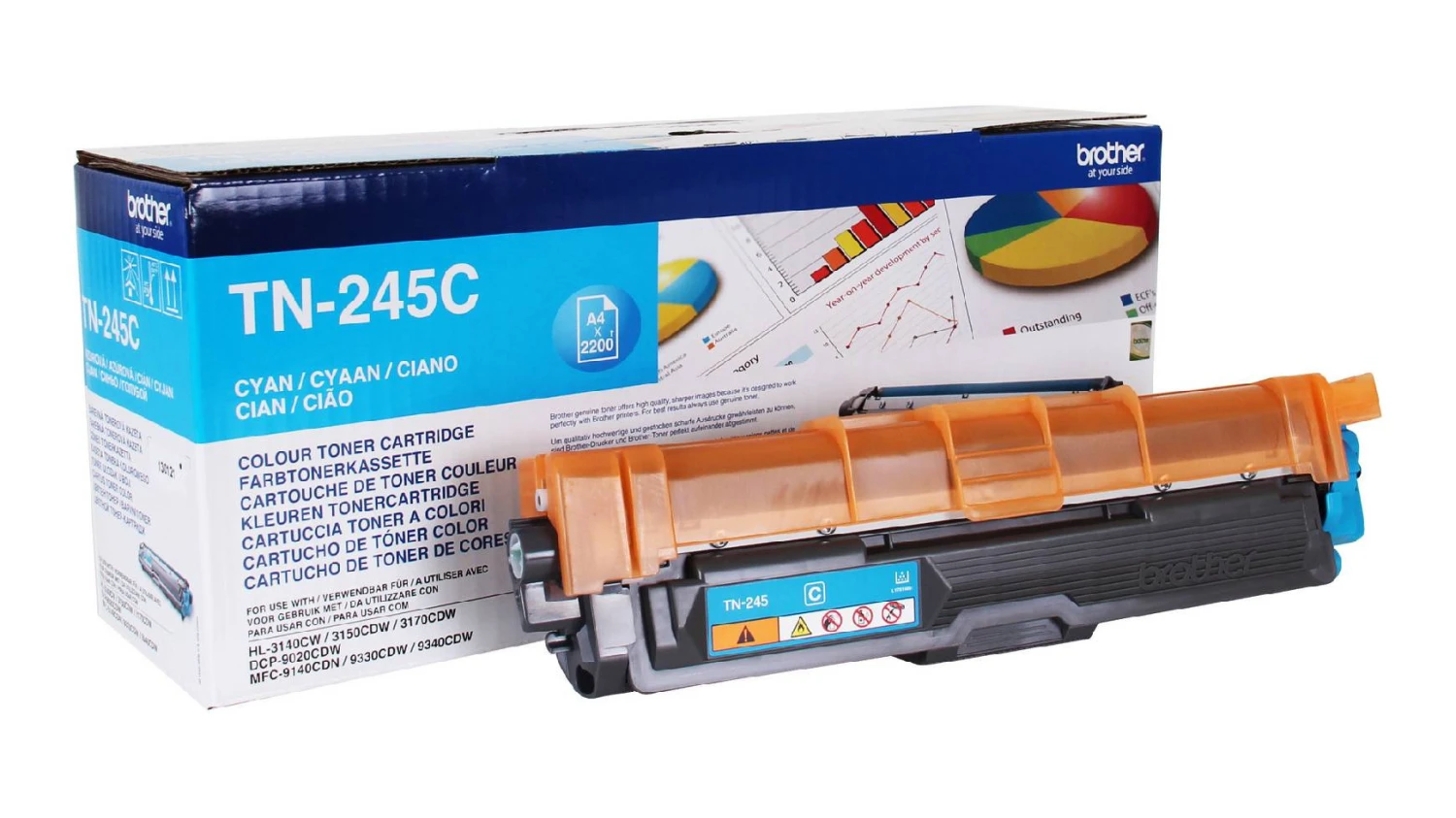 Toner Brother cyan haute capacité (TN-245C)