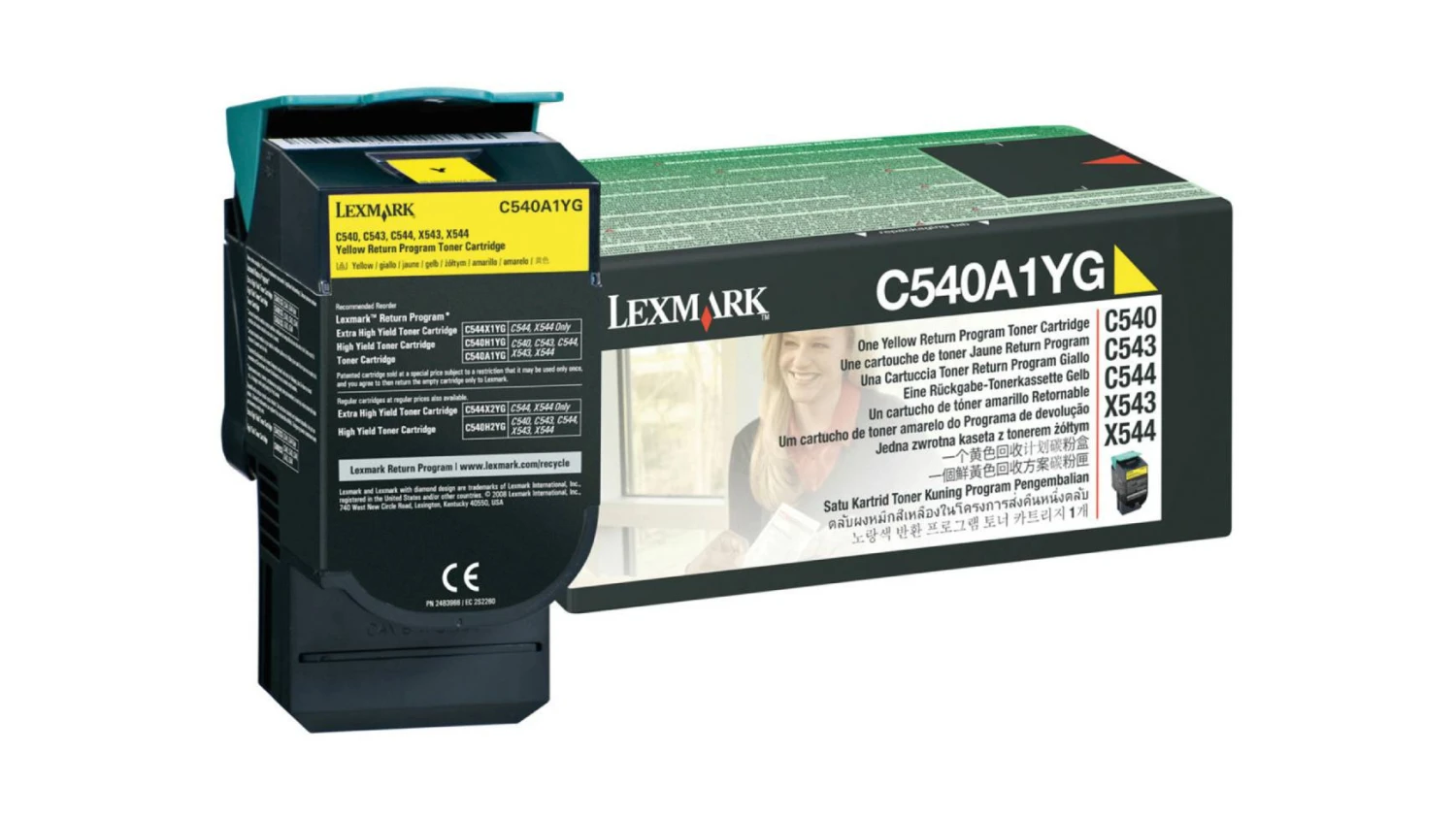 Lexmark Toner jaune (C540A1YG)