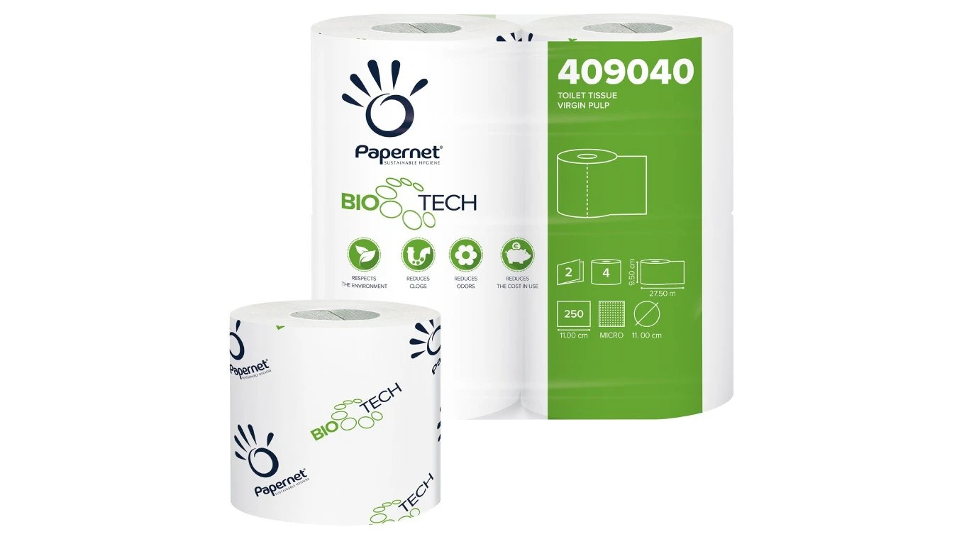 PAPERNET Papier toilette BioTech 2 couches, 96 rouleaux