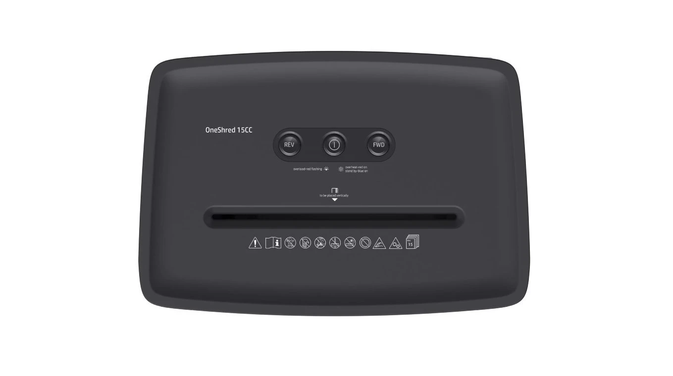 HP Pro Shredder 15 CC Aktenvernichter mit Partikelschnitt