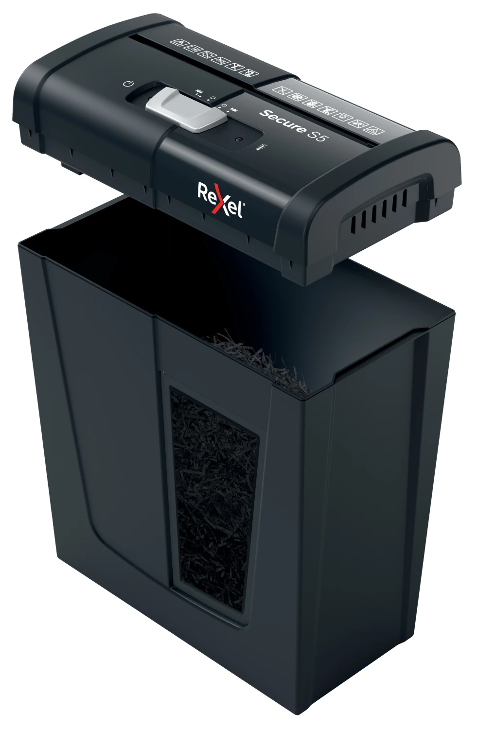 REXEL Destructeur de documents Secure S5, P-2, 10lt