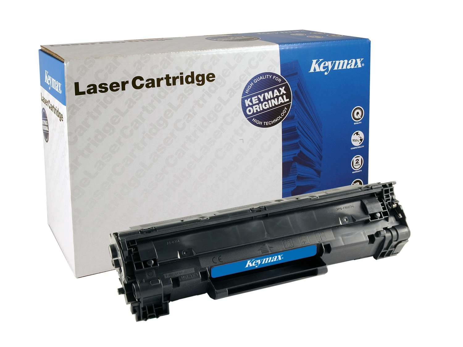 KEYMAX CE285AKEY RMC-Toner schwarz
