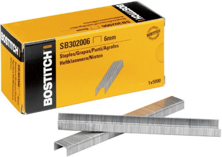 BOSTITCH Agrafes 6mm - SB302006
