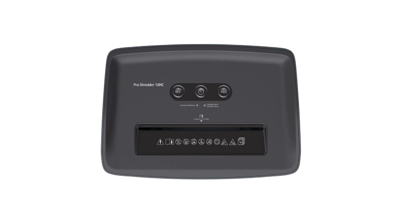 HP Pro Shredder 10 MC Destructeur coupe microparticules