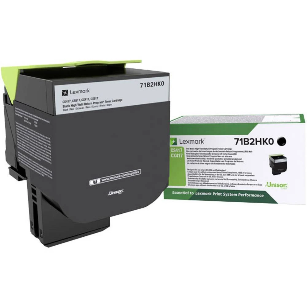 LEXMARK 71B2HK0 Toner HY return schwarz