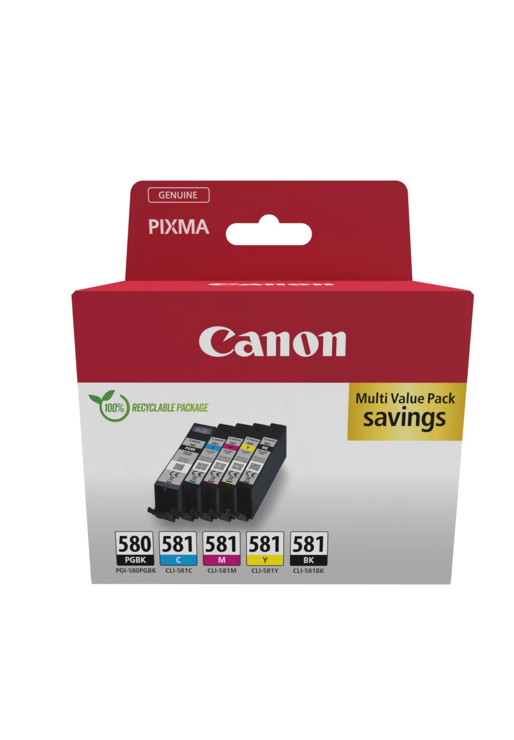 CANON 580/581MYBK Multipack Tinte