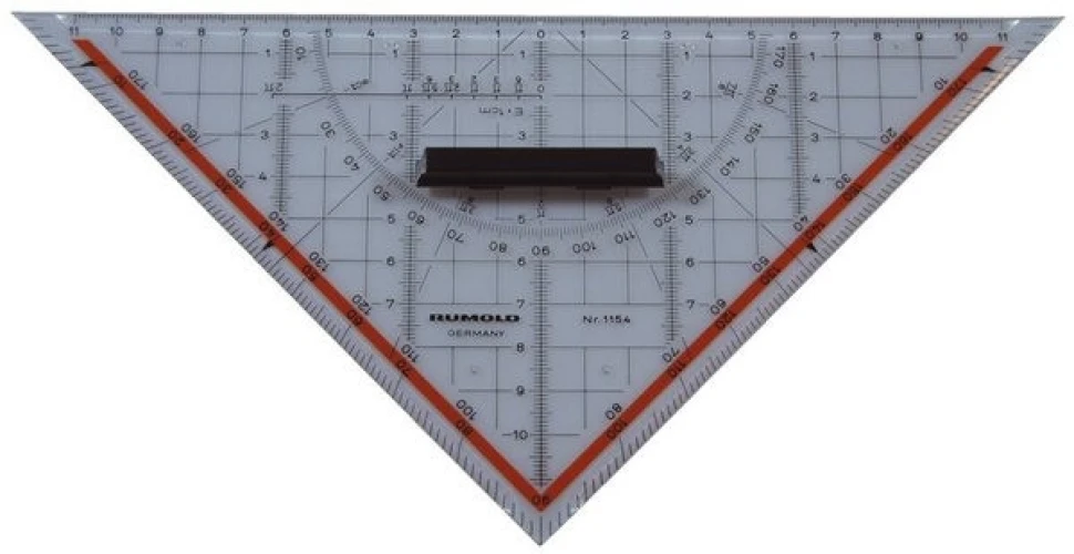 RUMOLD Dessin technique triangle 22 cm