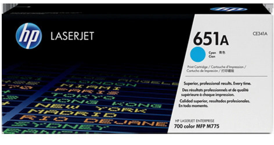 HP 651A Toner cyan