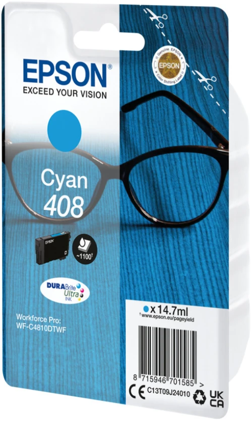 EPSON 408 Tintenpatrone cyan