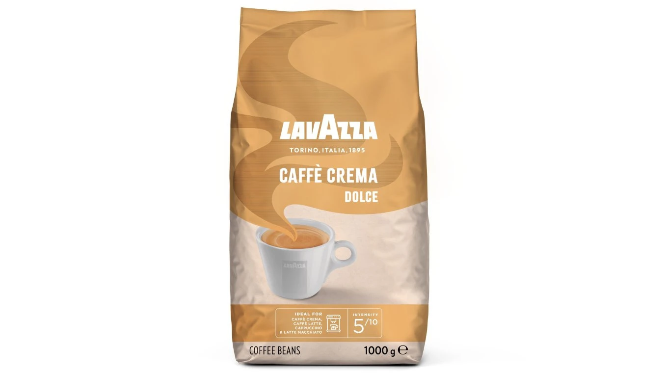 LAVAZZA Café en grains Caffé Crema Dolce 1 kg
