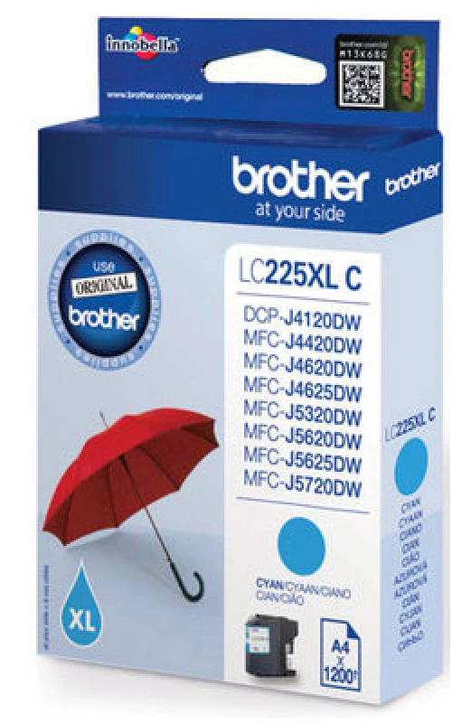 BROTHER LC-225XLC Tintenpatrone cyan
