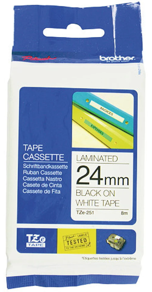 BROTHER P-TOUCH TZe-251 Schriftband für P-Touch Geräte