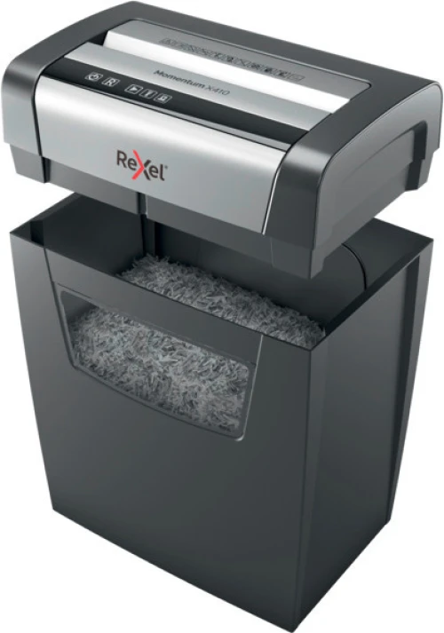 REXEL Aktenvernichter Momentum X410, P-4, 23lt