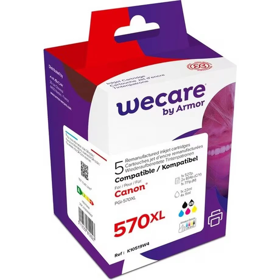 WECARE Multipack rebuilt XL BKCMY PGCL570/1