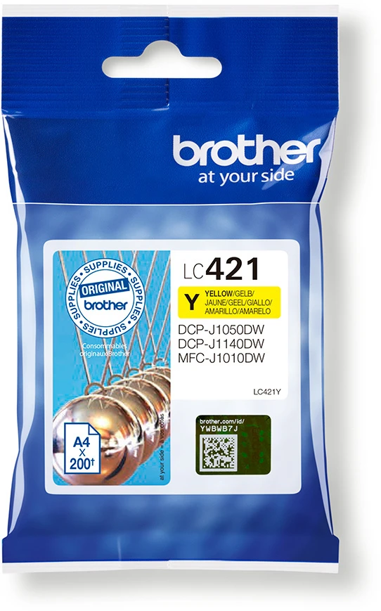 BROTHER LC-421Y Cartouche d'encre jaune